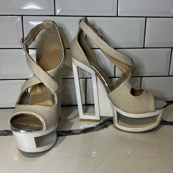 C Label platform high heel wedge - Picture 1 of 4